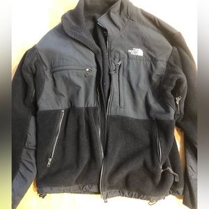 Men’s M North Face Denali zip up jacket black
